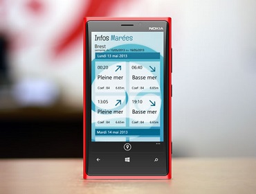 développement d'applications windows phone