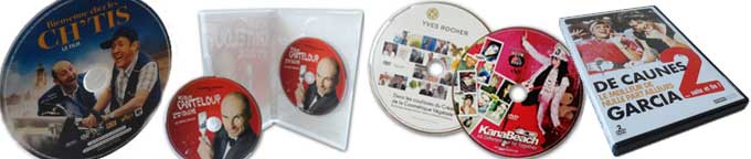 duplication de DVD sous différent boitier dvd avec jaquette